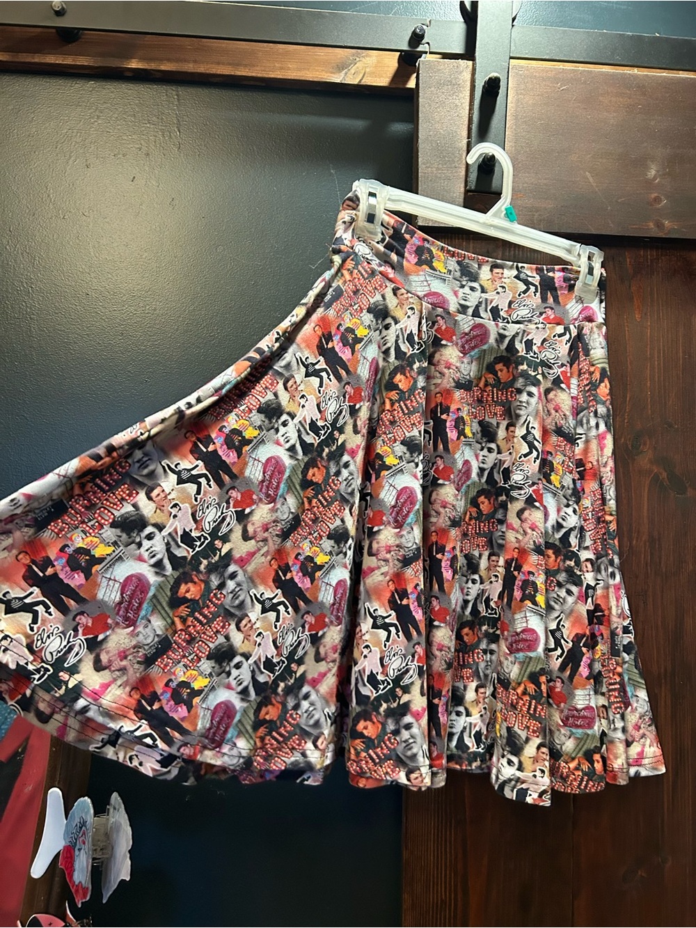 Custom Elvis swing skirt